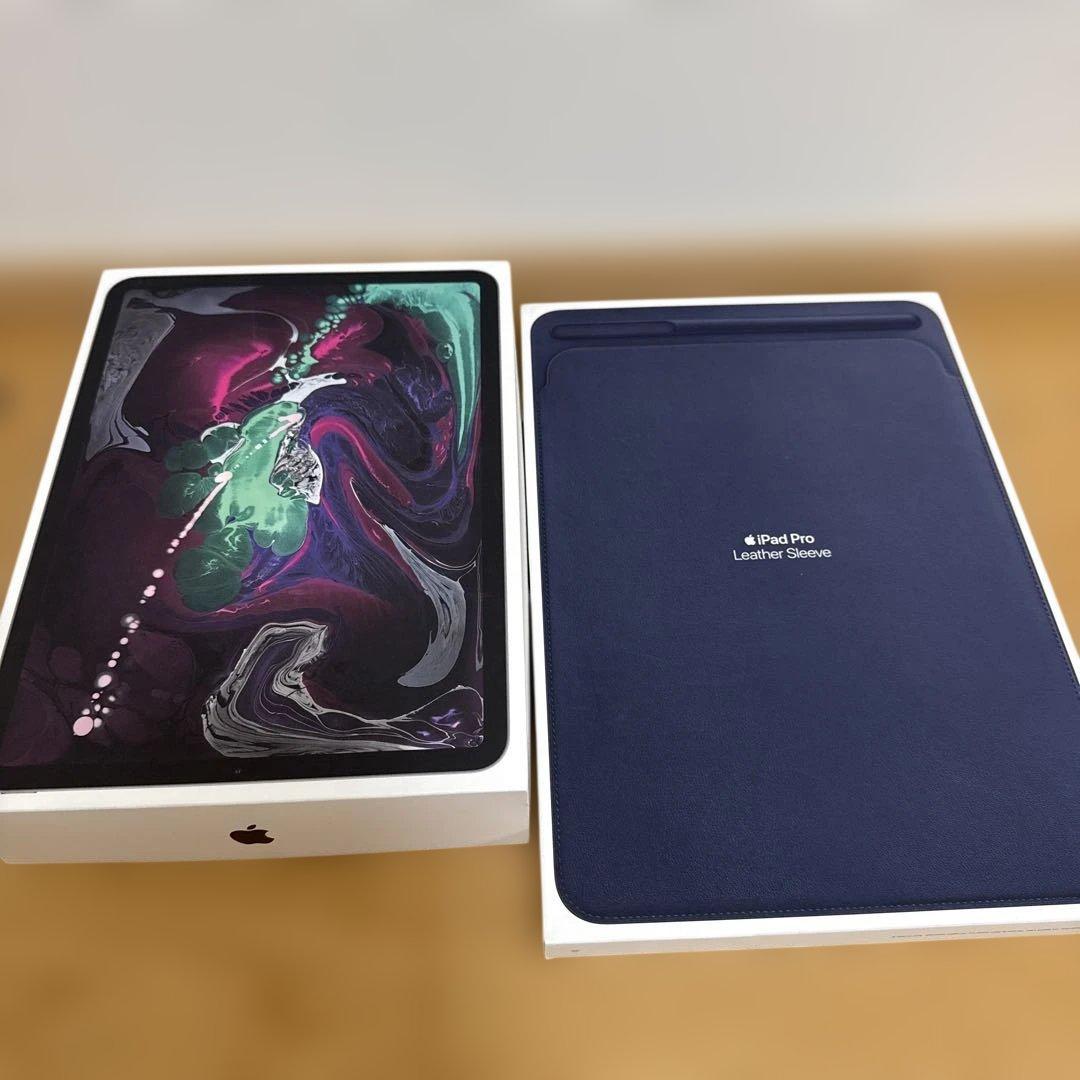 iPad Pro 11インチ 第1世代 64GB スペースグレーとレザーケース