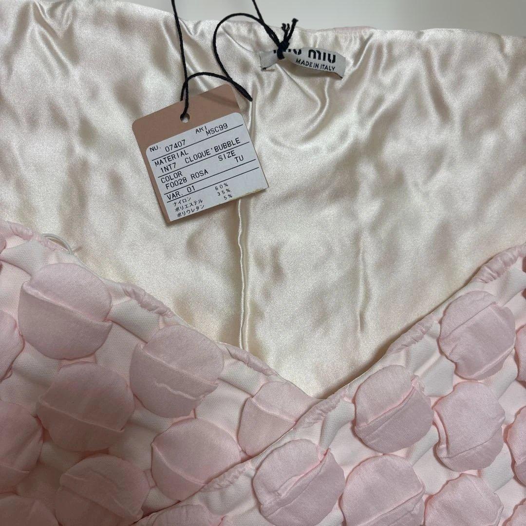 miumiu ストール　ミュウミュウ　羽織　ピンク
