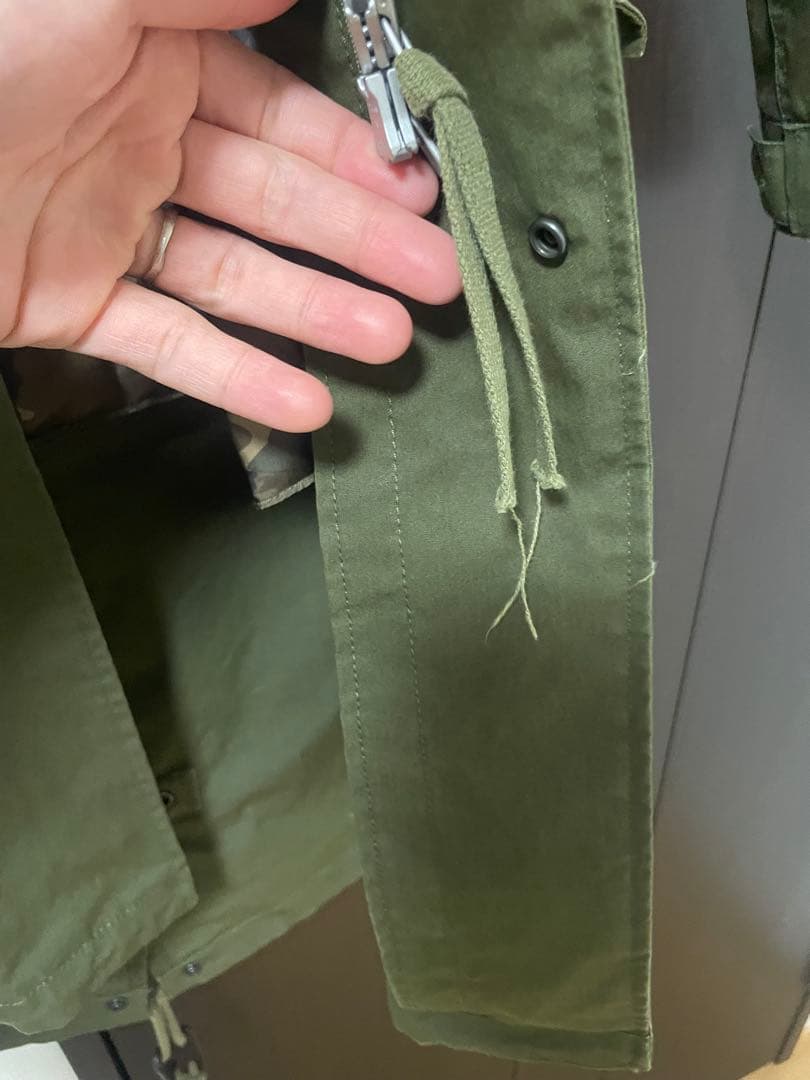 フレッドペリー fredperry S モッズコート オリーブグリーン