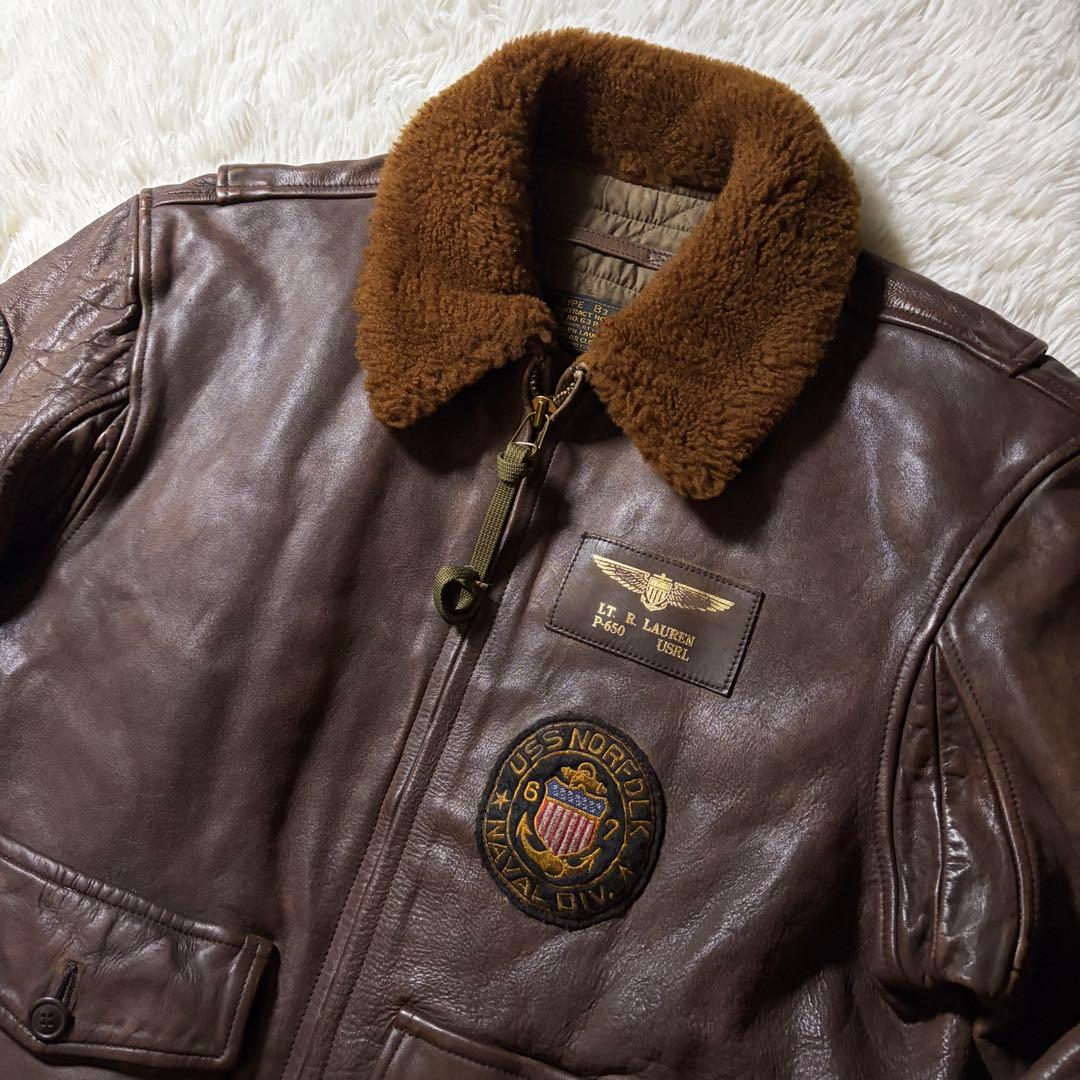 定価17.4万円■POLO RALPH LAUREN フライトジャケット　G-1