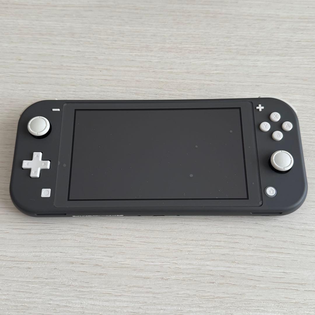 Nintendo Switch Lite グレー 箱 AC セーフティガイド付