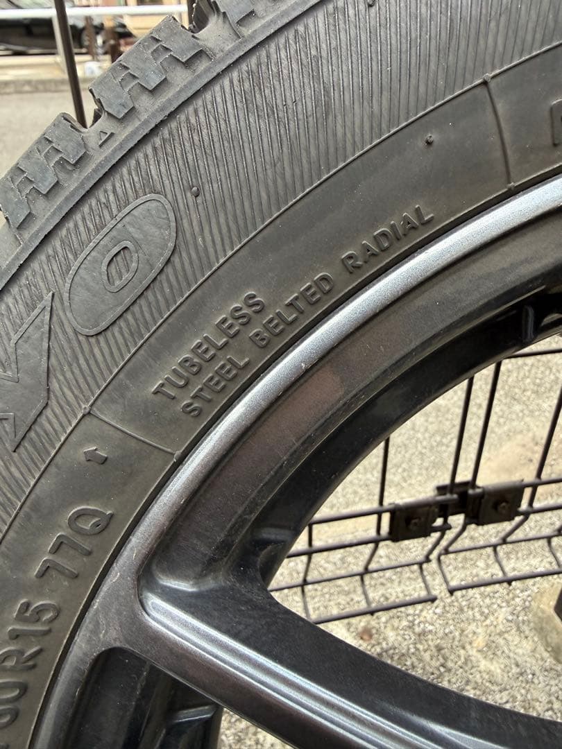 mil 165/60R15 トーヨータイヤ　スタッドレス　2本セットその2