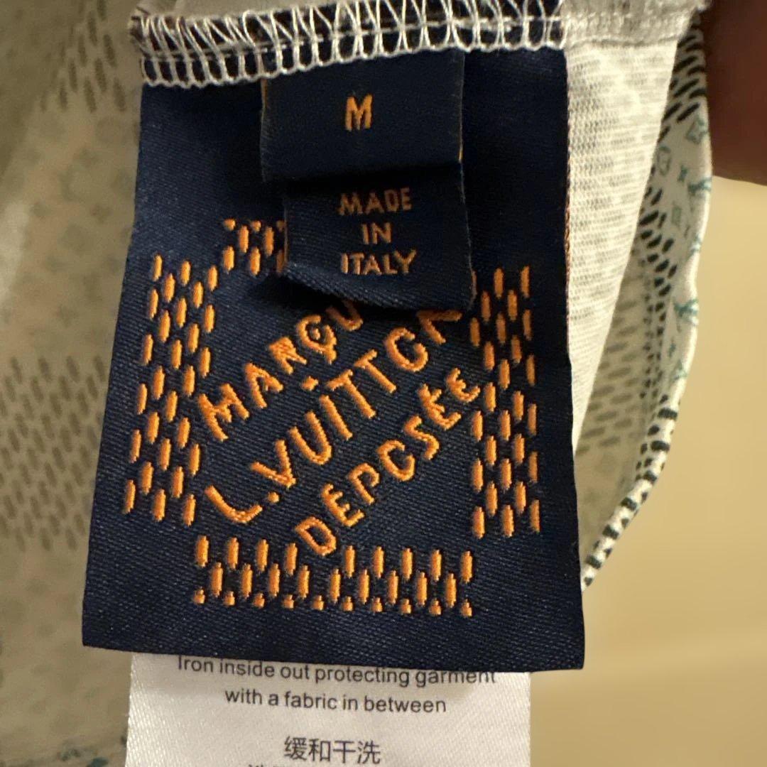 LOUIS VUTTON ダミエニットクルーネックTシャツ ほぼ未使用