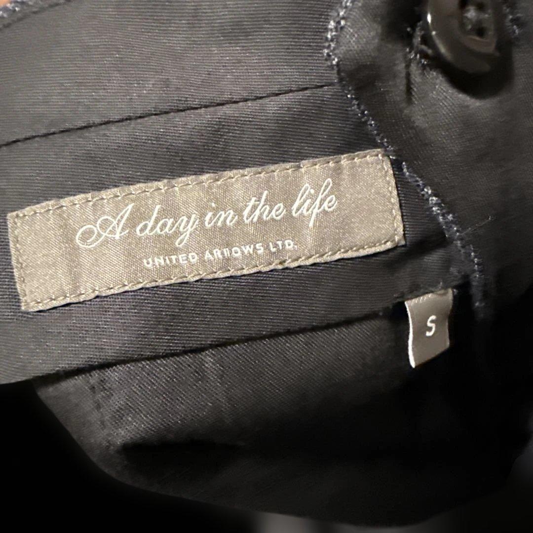 UNITED ARROWS セットアップ バーズアイ 2B ネイビー 美品