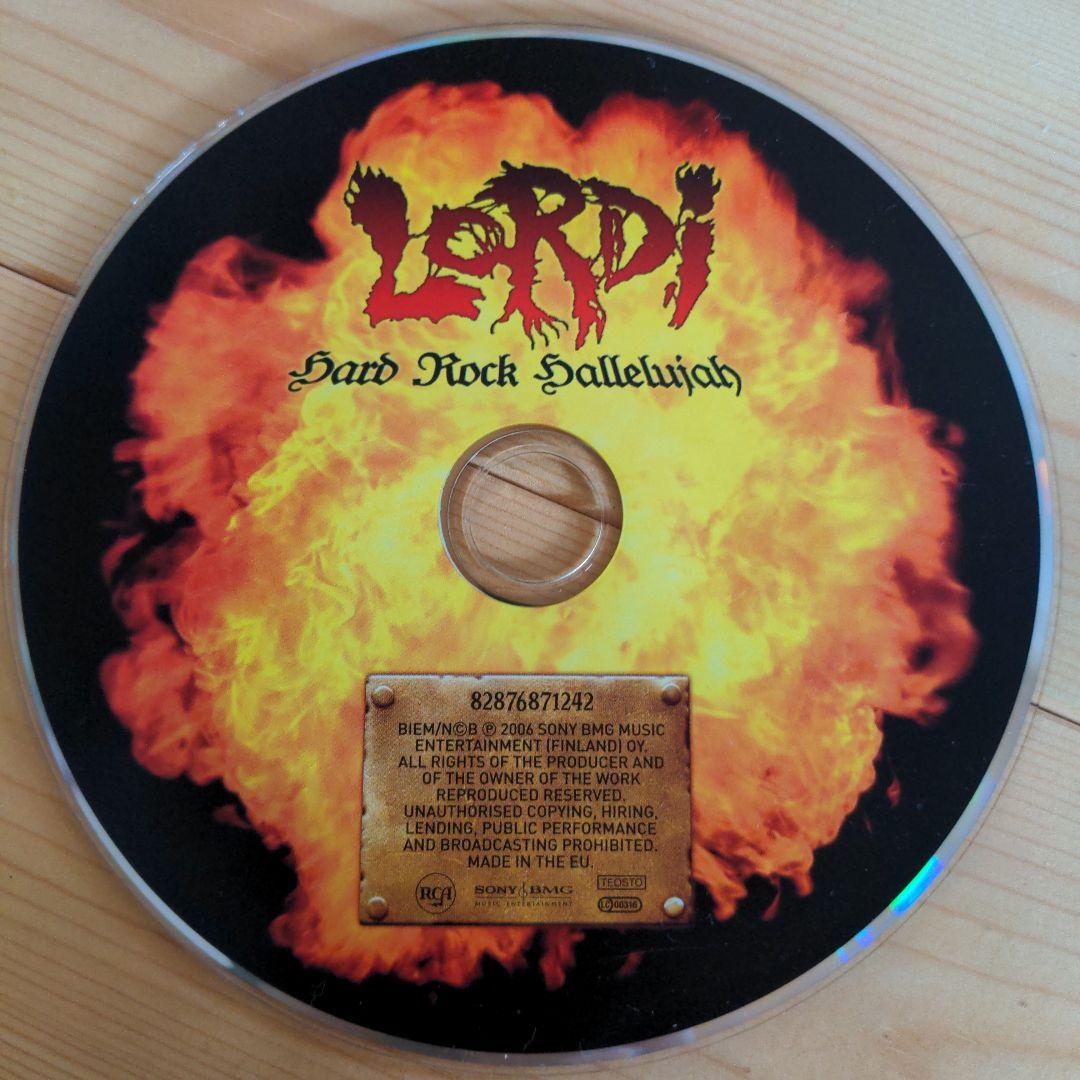 サイン入り Hard Rock Hallelujah LORDI CD
