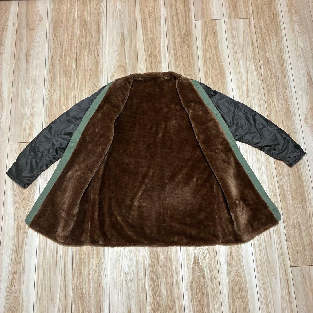【美品】HARE　モッズコート　カーキ　Mサイズ