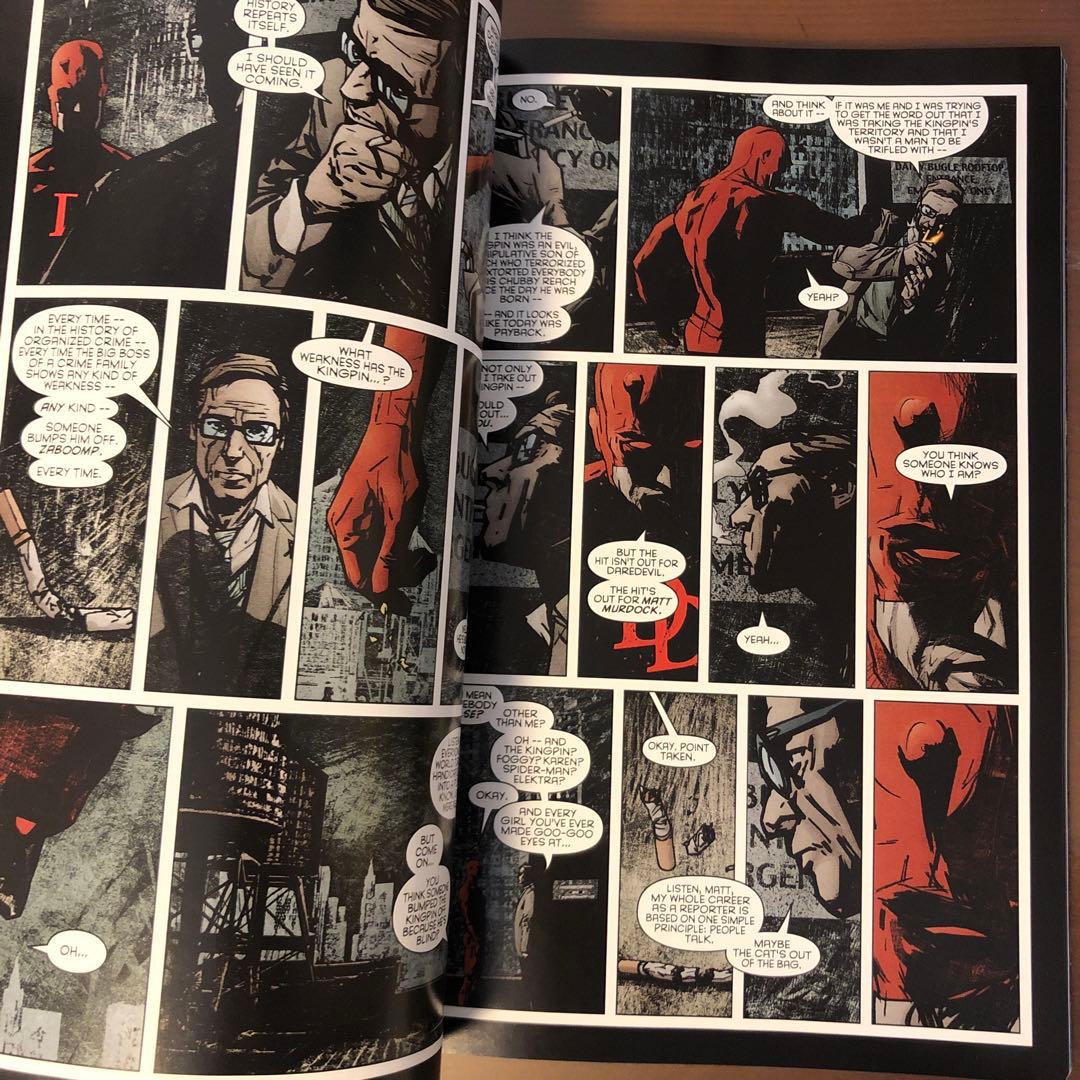洋書 Daredevil: The Man Without Fear: Bendis