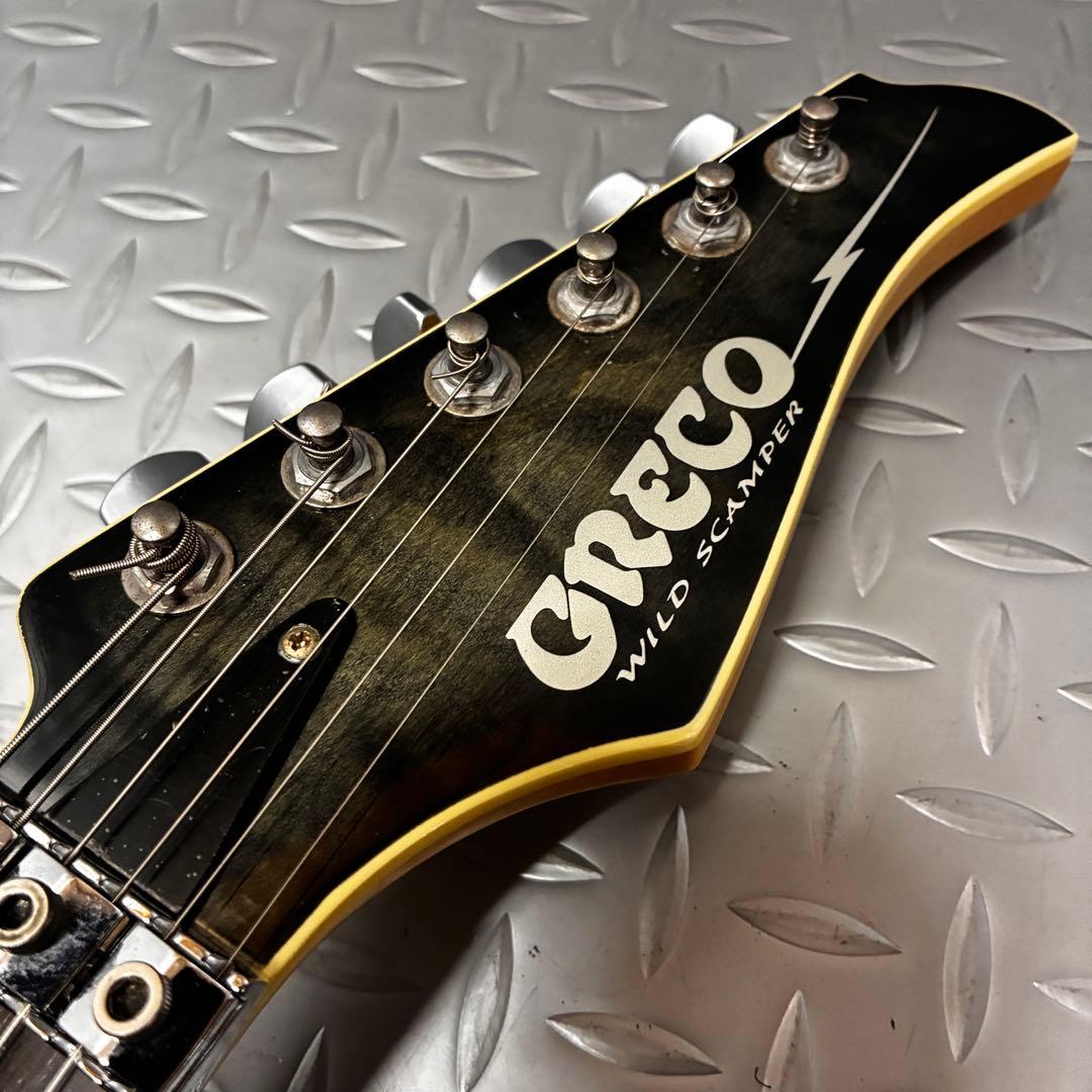 【美品！】Greco WS-50FR ブラック フロイドローズ キルトメイプル