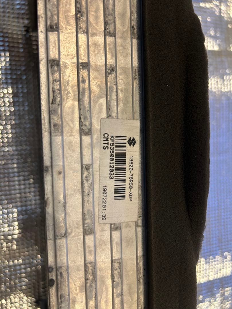 Shayクロスビー　純正インタークーラー　MN71S 13620-76R5