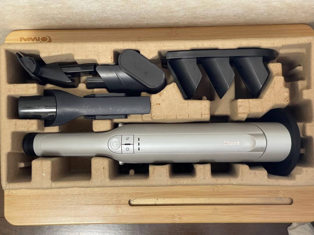 Shark EVOPOWER DX WV515JGYハンディクリーナー シルバー