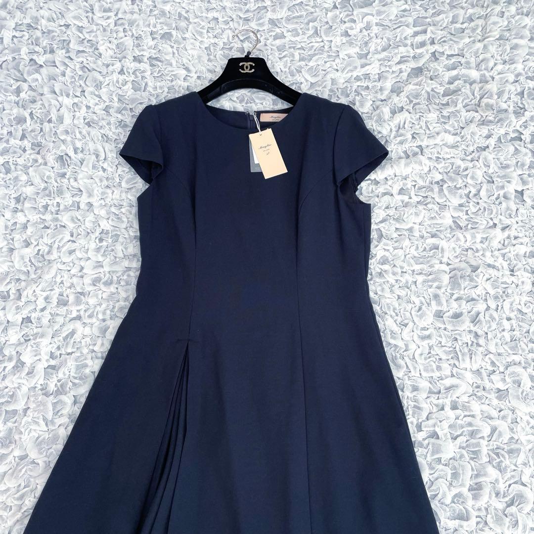 マーリエパーエフデ　新品　紺色ワンピース　13 XL 定価31000円
