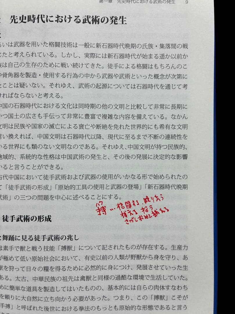 中国武術史 先史時代から十九世紀中期まで　林伯原
