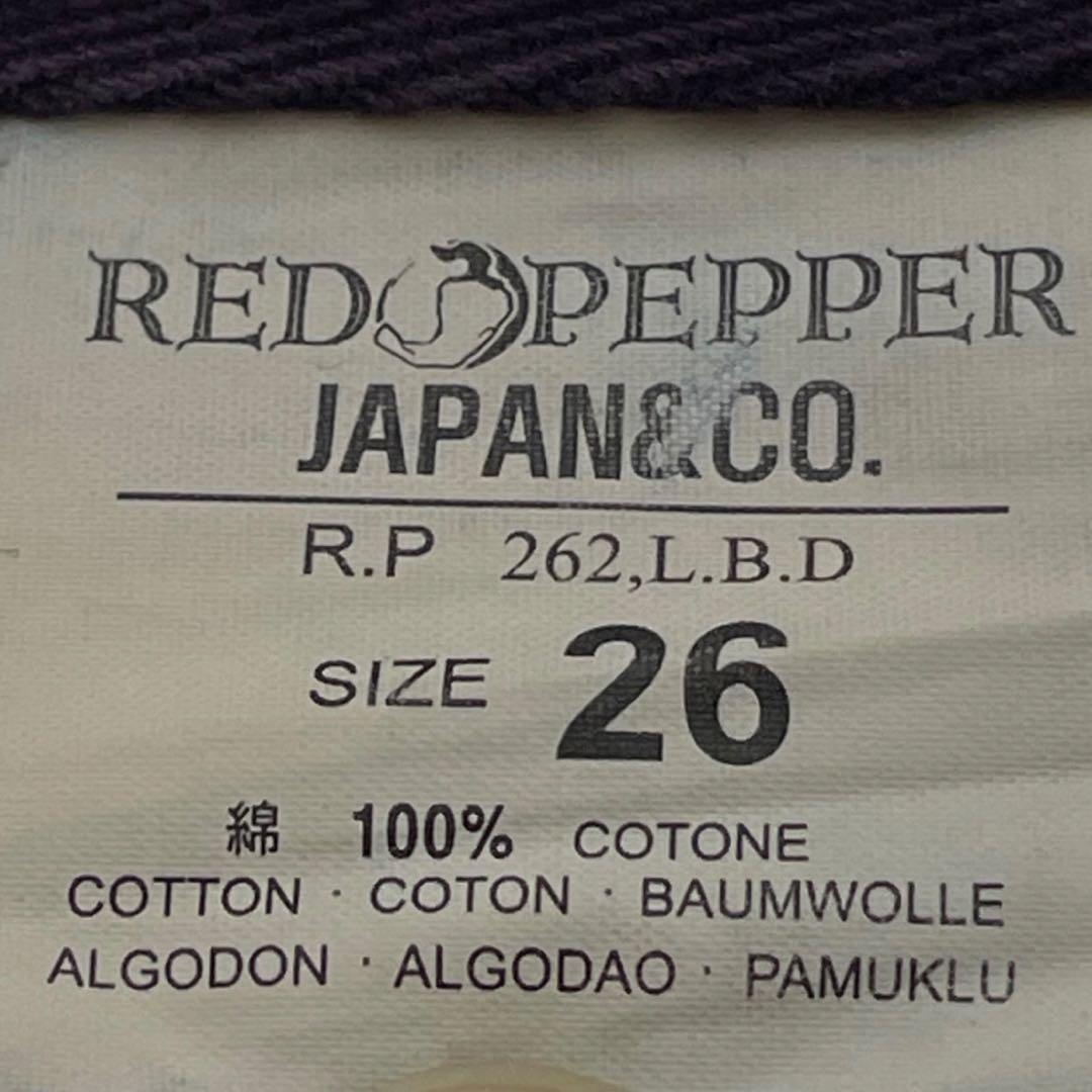 希少✨ REDPEPPER 羽刺繍 フレアデニム 平成ギャル Y2K ローライズ