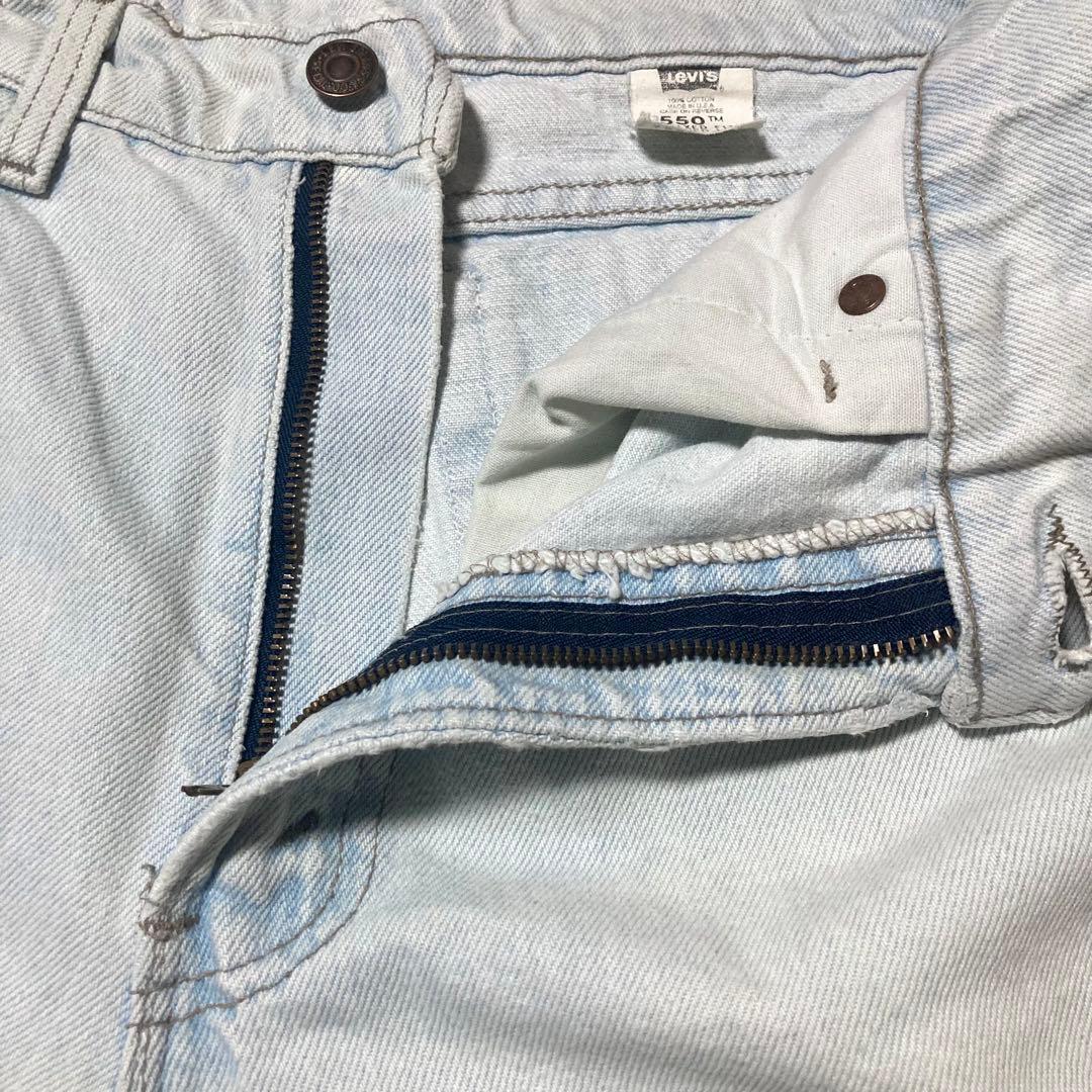 90s USA製 Levis 550 ワイドバギーパンツ ヴィンテージ W32