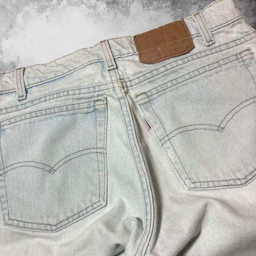 90s USA製 Levis 550 ワイドバギーパンツ ヴィンテージ W32