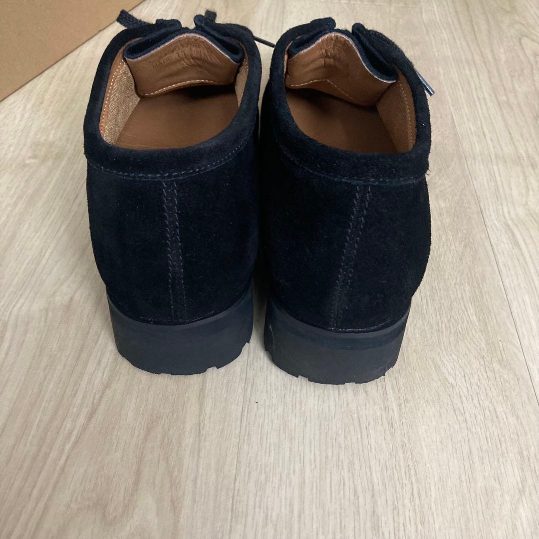 【極美品・希少】shiun BLACK SUEDE MOCCASINモカシン