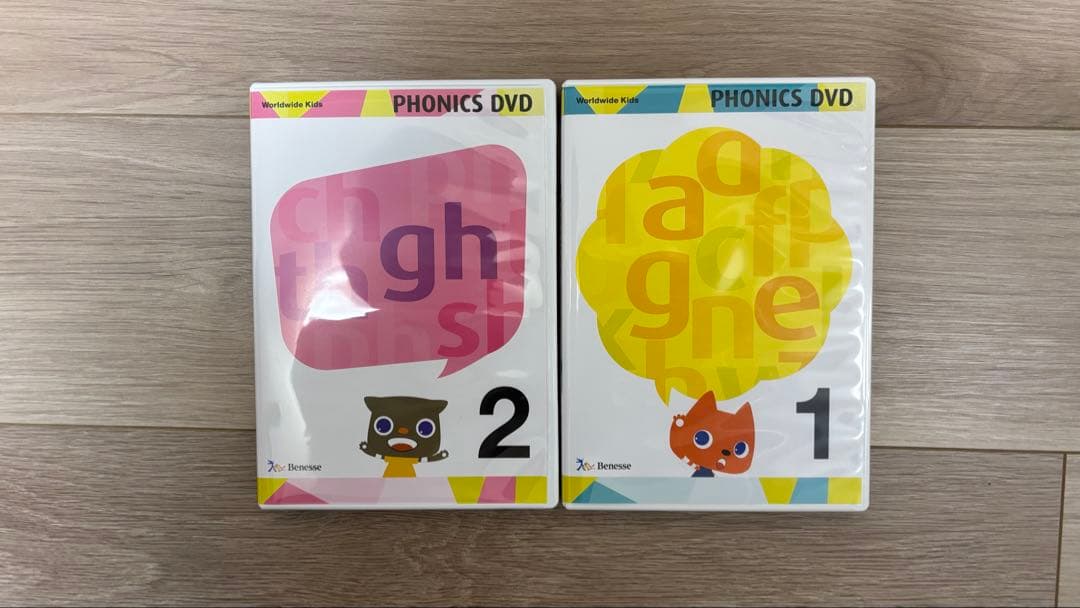 ワールドワイドキッズ　フォニックスWonder Touch DVDセット　＋α