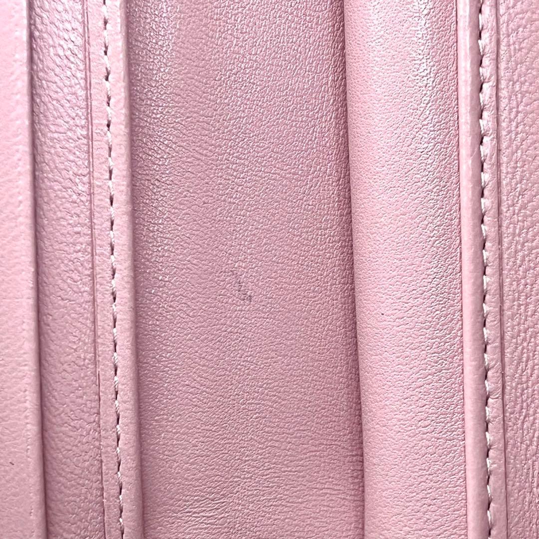 現行 miu miu ミュウミュウ マテラッセ 三つ折り財布 0203-③