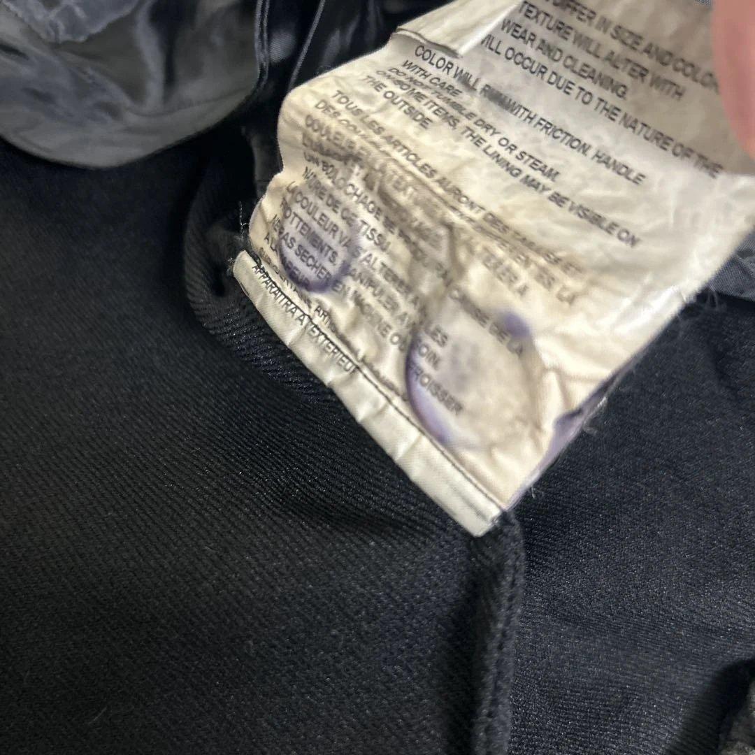 COMME des GARCONS ポリ　伸縮　変形　テーラード　黒　Mサイズ