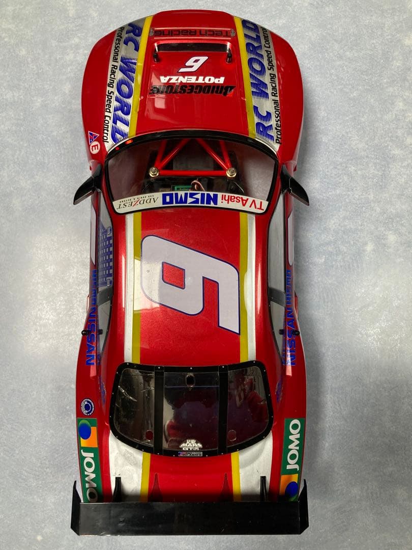 タミヤ1/10 RCカー•日産ニスモクラリオン GT-RLM【メカ付き】