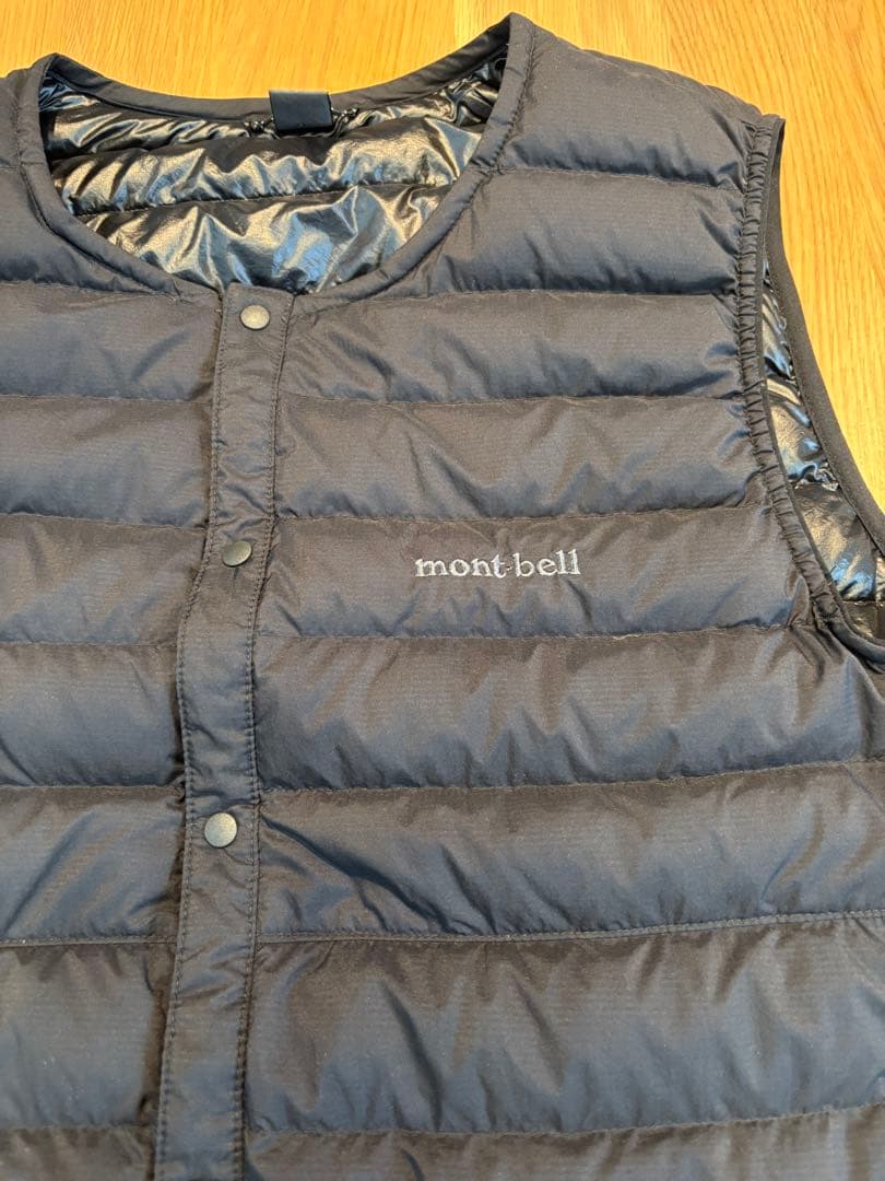 mont-bell モンベルM スペリオダウン ラウンドネック ベスト　美品