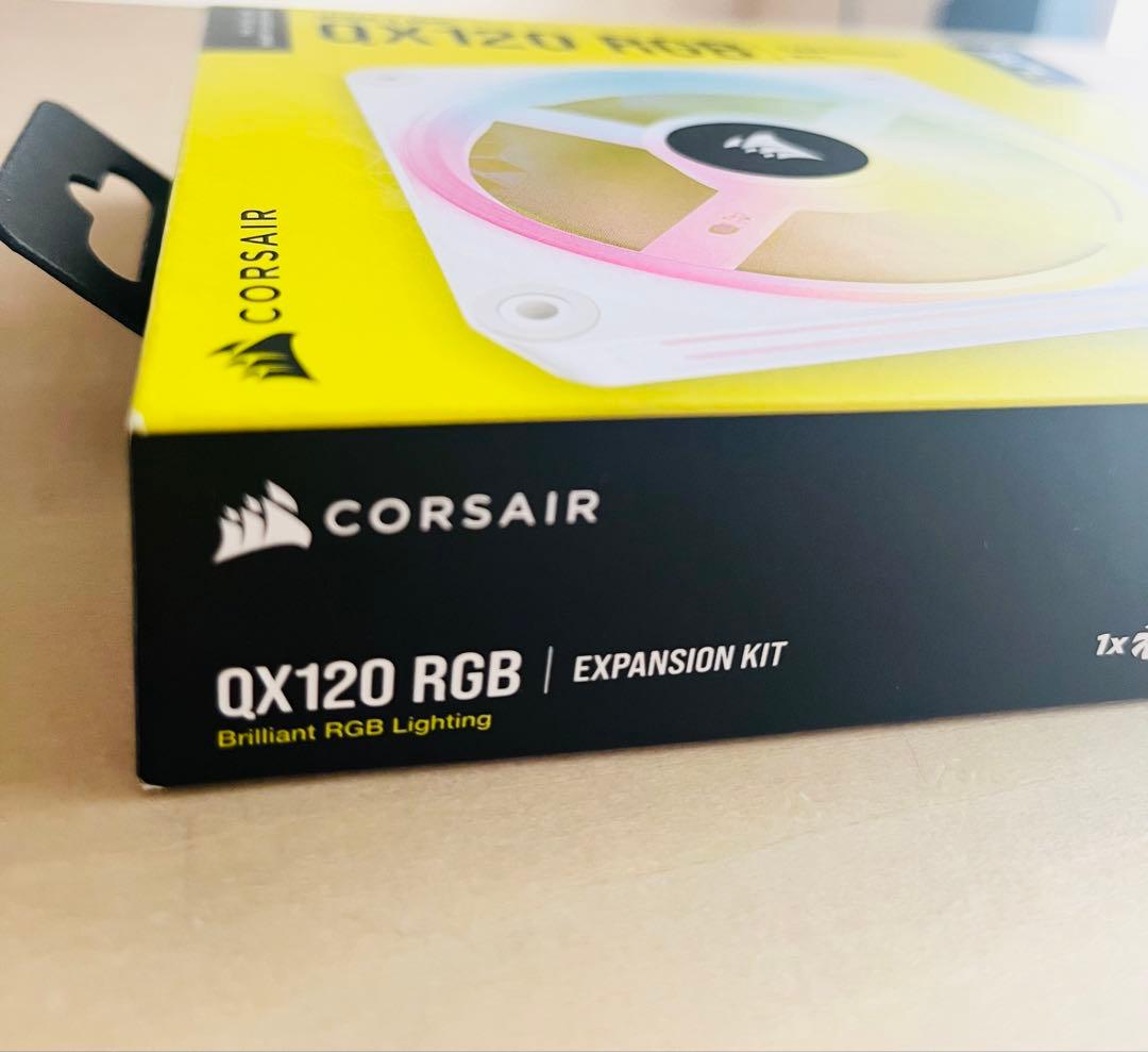 Corsair QX120 RGB ファン 3個セット ホワイト