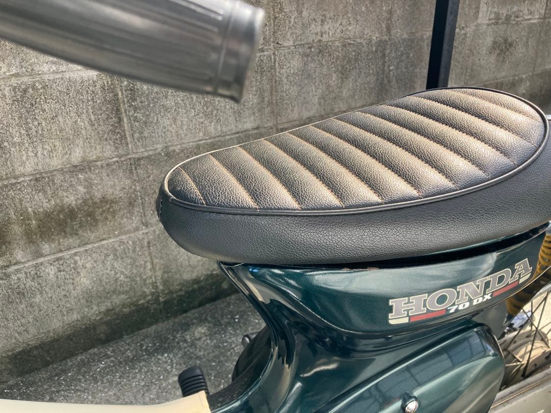 KEPSPEED スーパーカブ用 タックロール シングルシート　黒　中古品