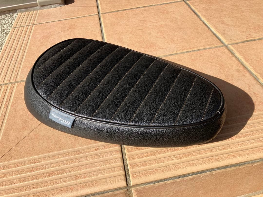 KEPSPEED スーパーカブ用 タックロール シングルシート　黒　中古品