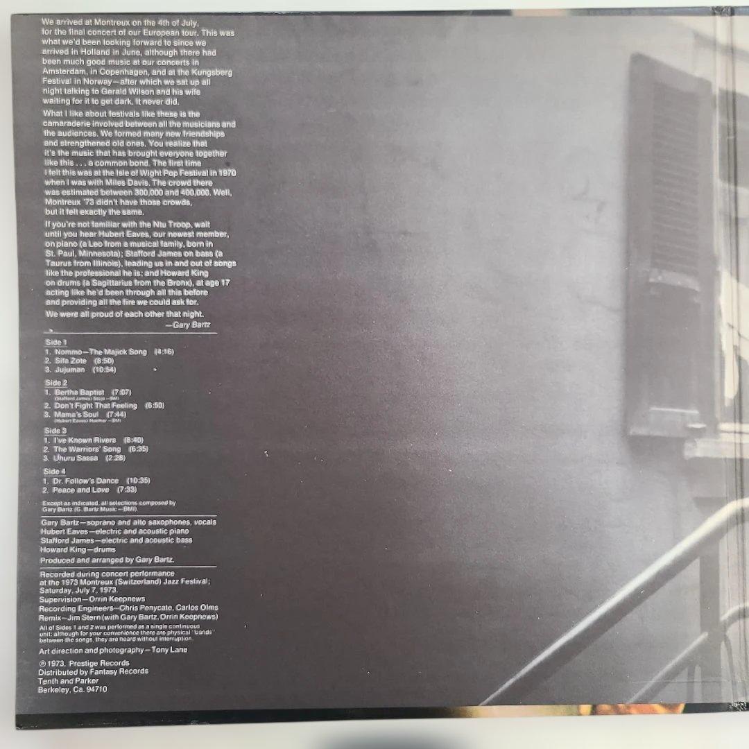 ★ＵＳオリジナル盤２枚組ＬP★ GARY BARTZ NTU TROOP