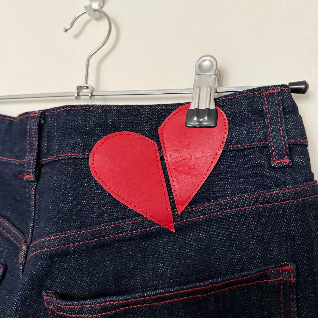 【完売品】ZARA ハイウエストバレルフィットデニムパンツ EU38