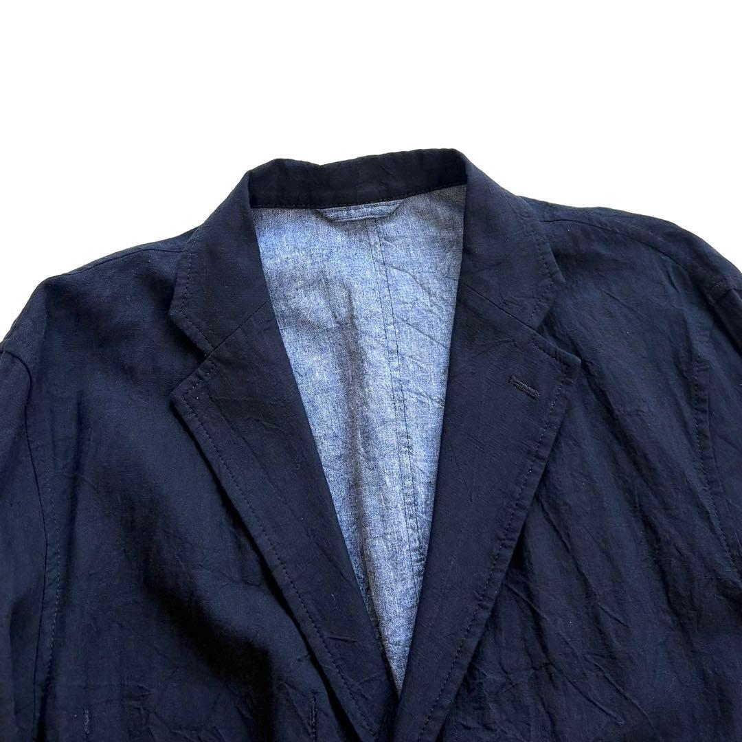 美品 ISSEY MIYAKE MEN リバーシブルテーラードジャケット 2 麻