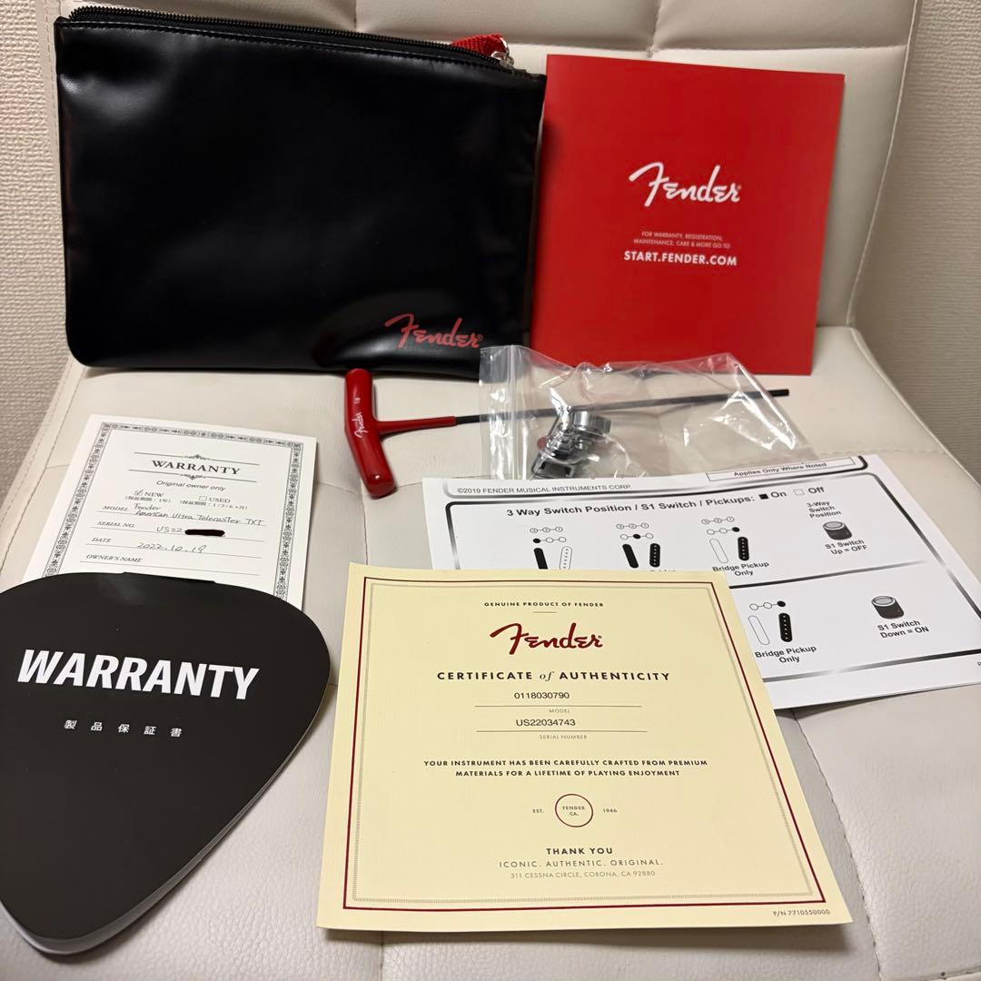ギター Fender American Ultra Telecaster Texas