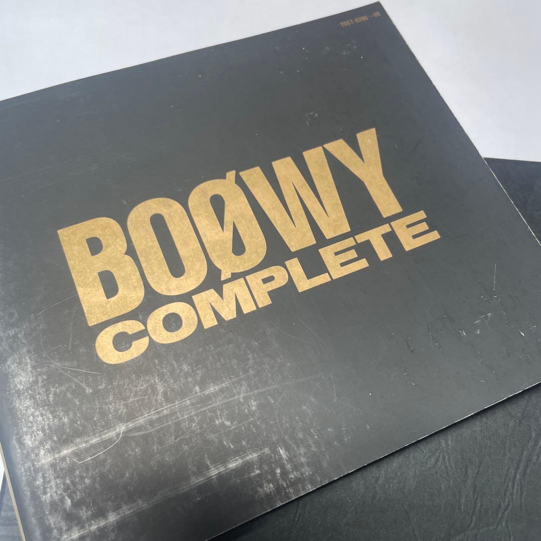 BOOWY COMPLETE BOX CD 10枚組　ベスト