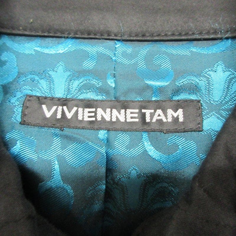 MY2080■VIVIENNETAM■ヴィヴィアンタム チャイナコート ロング
