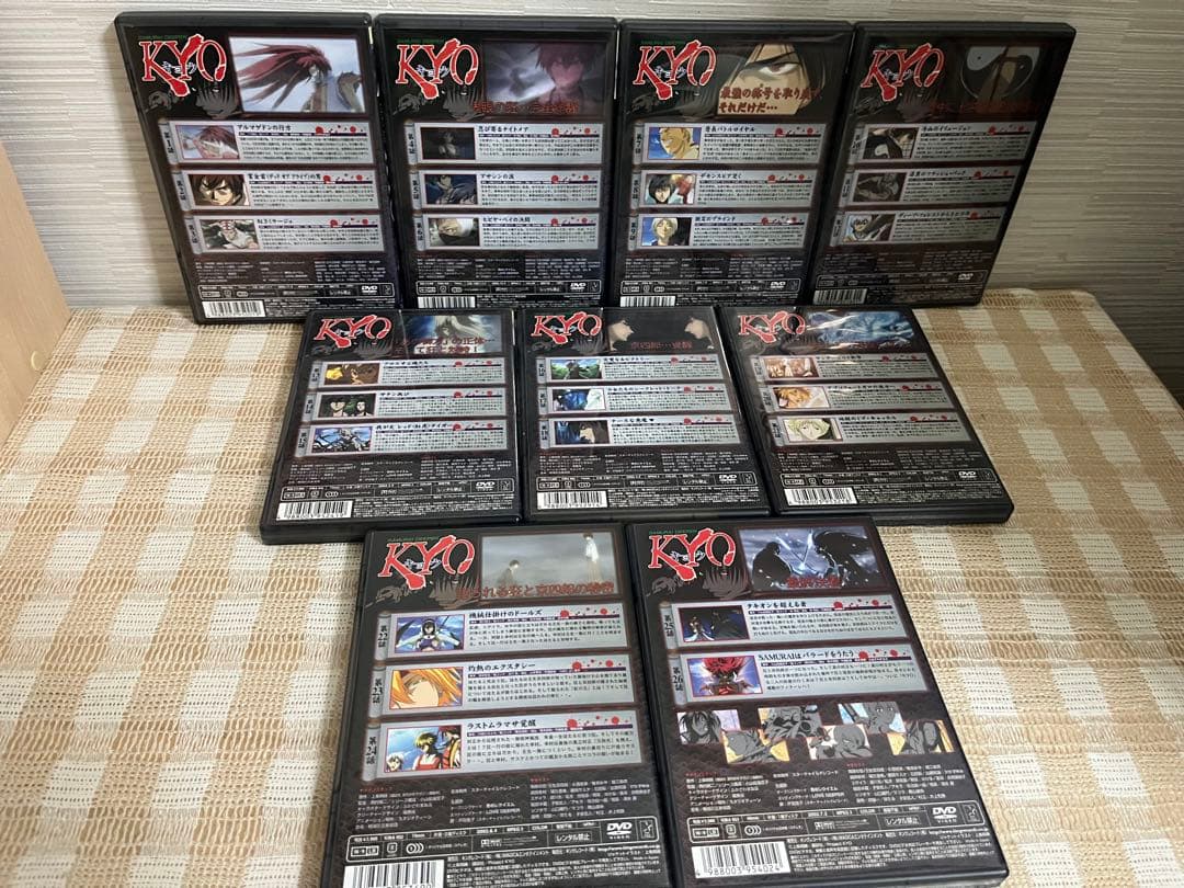 SAMURAI DEEPER サムライディーパー KYO 全9巻　DVD セル版