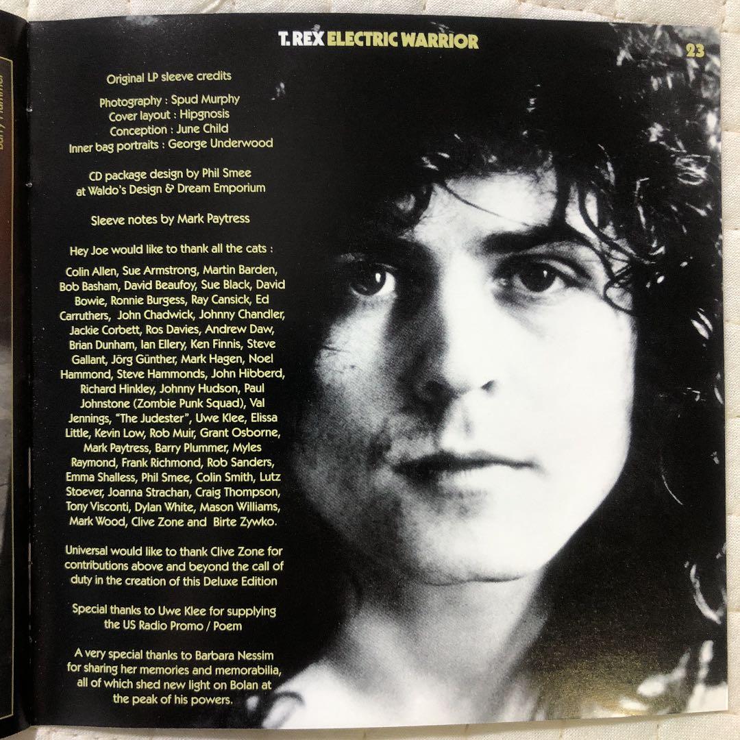 国内盤2CD！T. Rex / 電気の武者〈デラックス・エディション〉