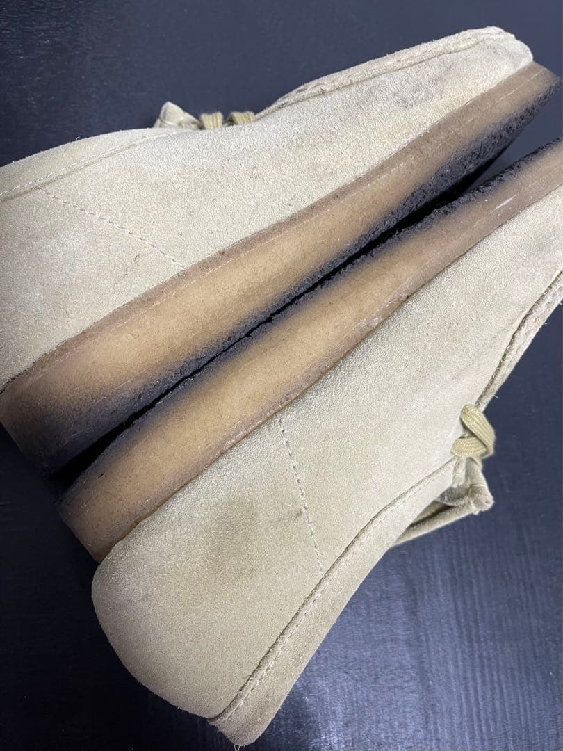 Clarks クラークス ワラビー スエード　UK7 1/2