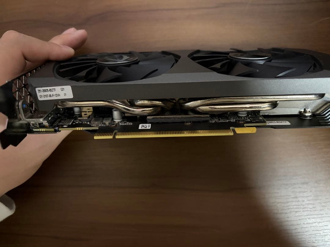 ZOTAC GeForce RTX3060Ti 8G デュアルファン