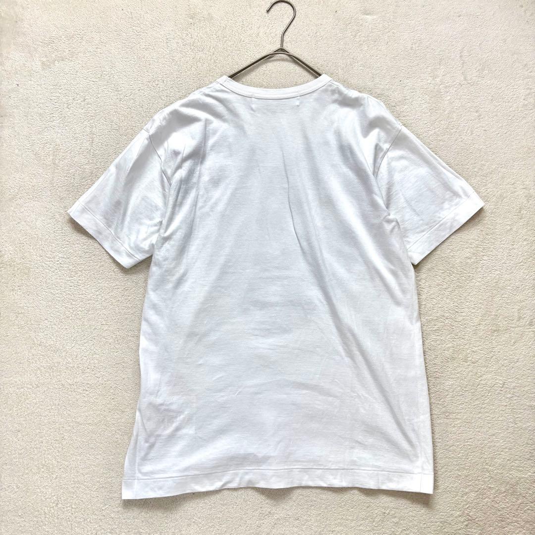 【プレイコムデギャルソン】近年モデル　ブルードットハート　コットン　Tシャツ