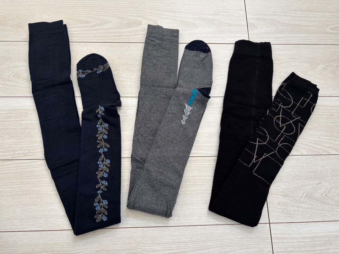 未使用品　SUOMALAINEN SUKKA レギンス＆タイツ　3点　北欧