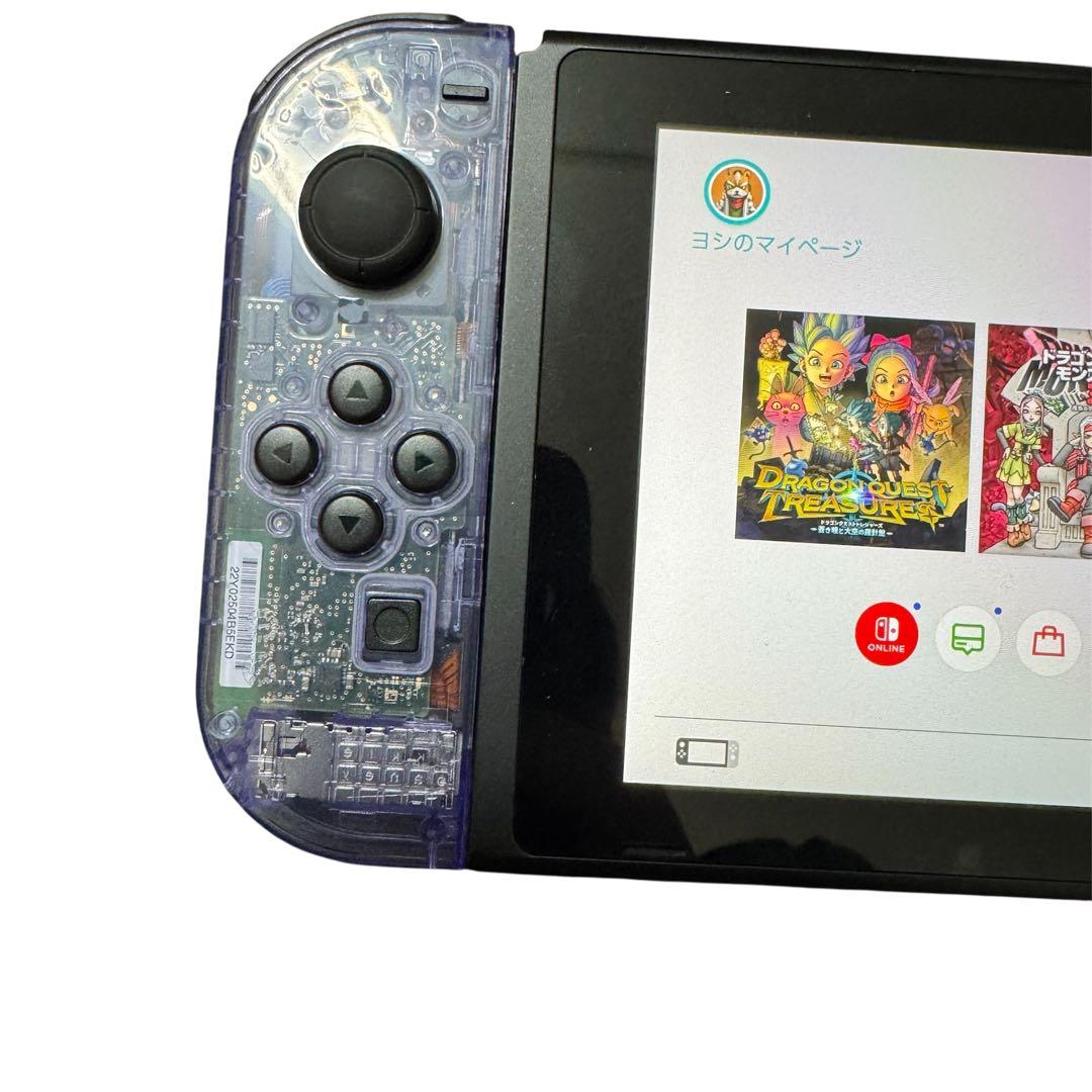 (美品)Nintendo Switch 本体 バッテリー強化版 パープル