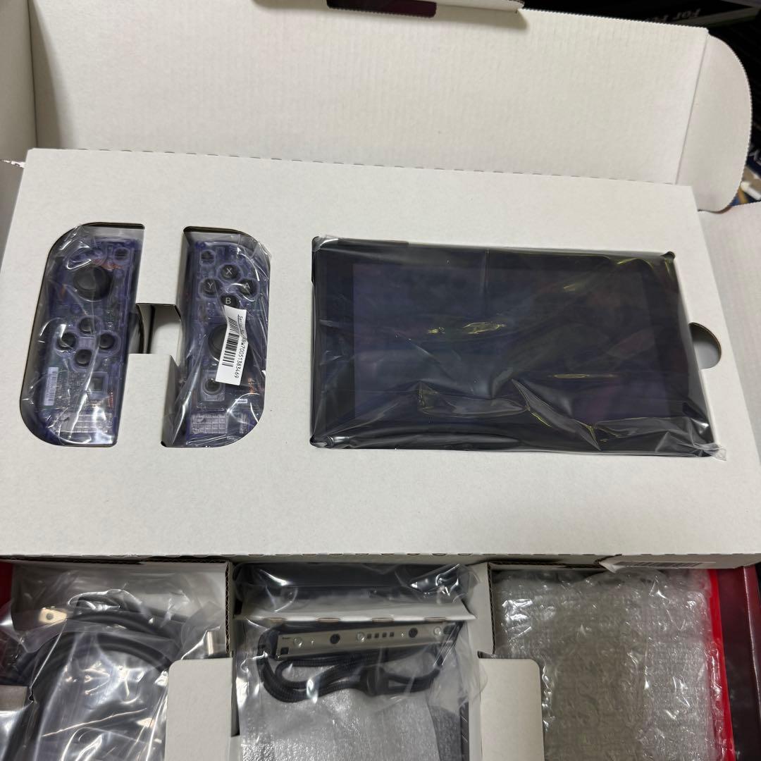 (美品)Nintendo Switch 本体 バッテリー強化版 パープル