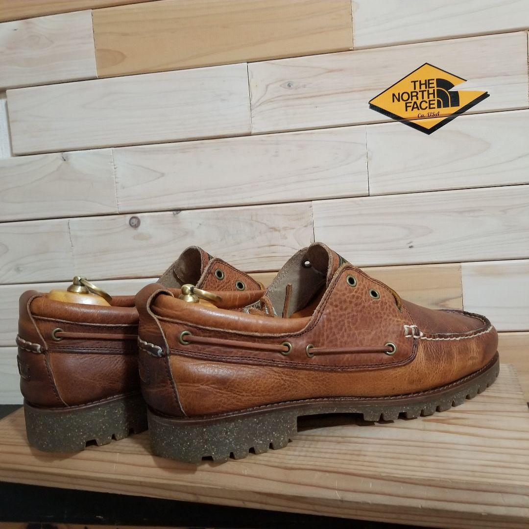極美品　POLO RALPH LAUREN レザーデッキシューズ モカシン 28