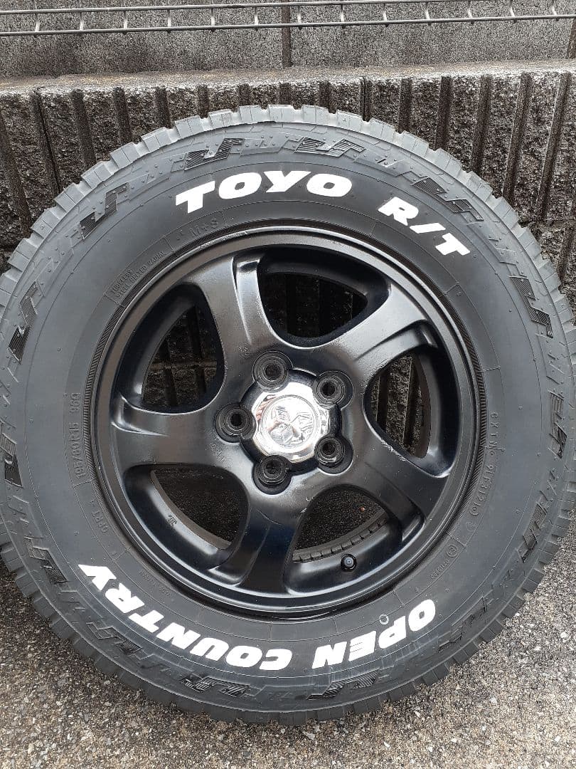 オープンカントリーRT 　195/80r15 4本セット 　　 パジェロミニ