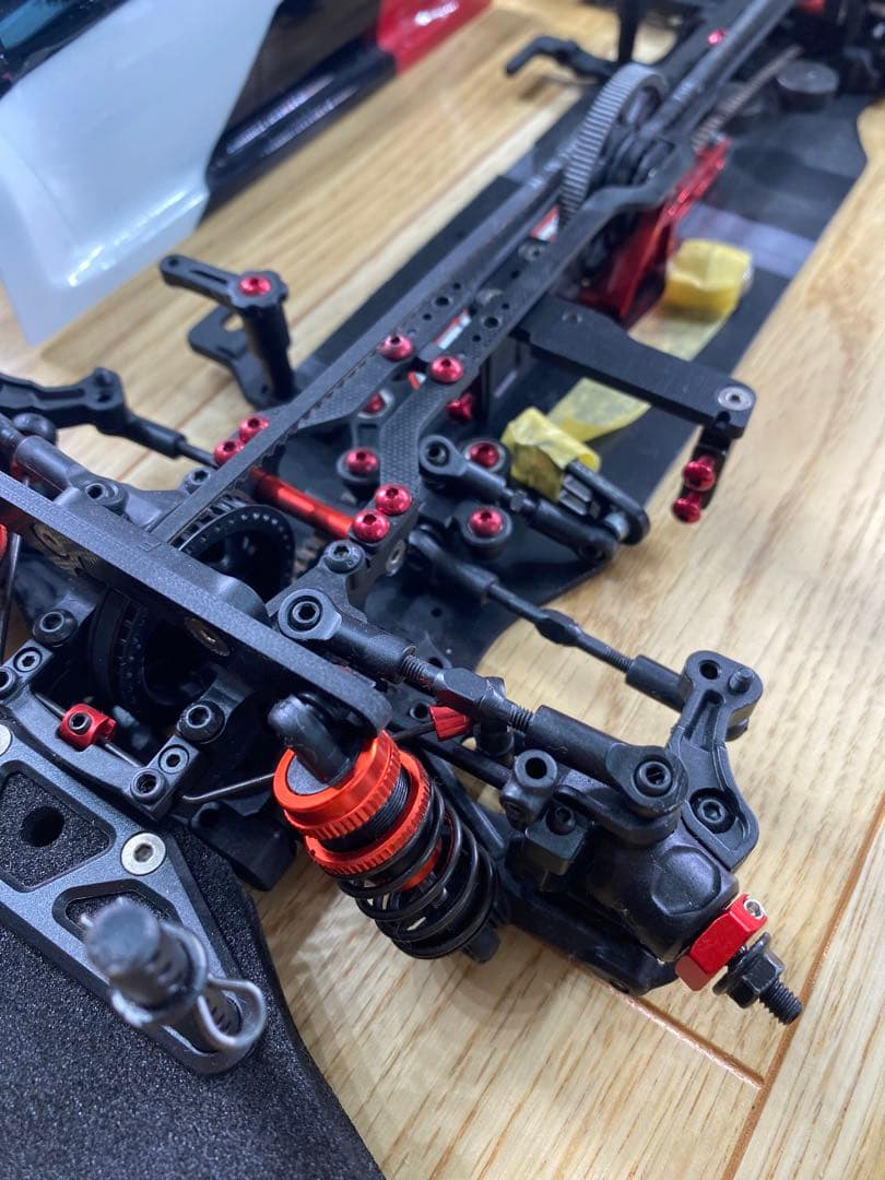 xpress 1/10 FF.MID.FRシャーシ3台セット　スペアパーツ多数