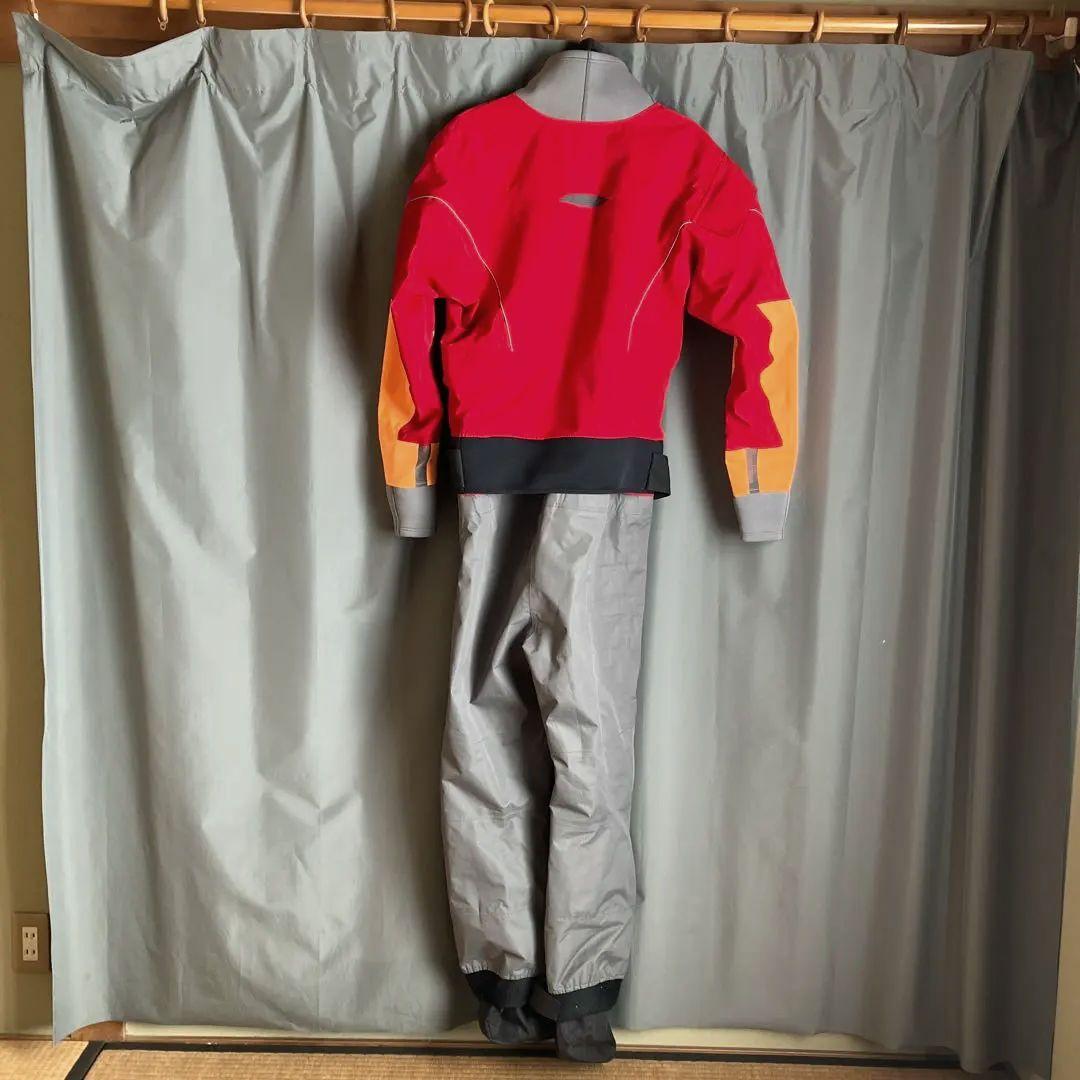 カヤック　カヌー　フルドライスーツ　メンズSサイズ(日本Mサイズ）　 訳あり