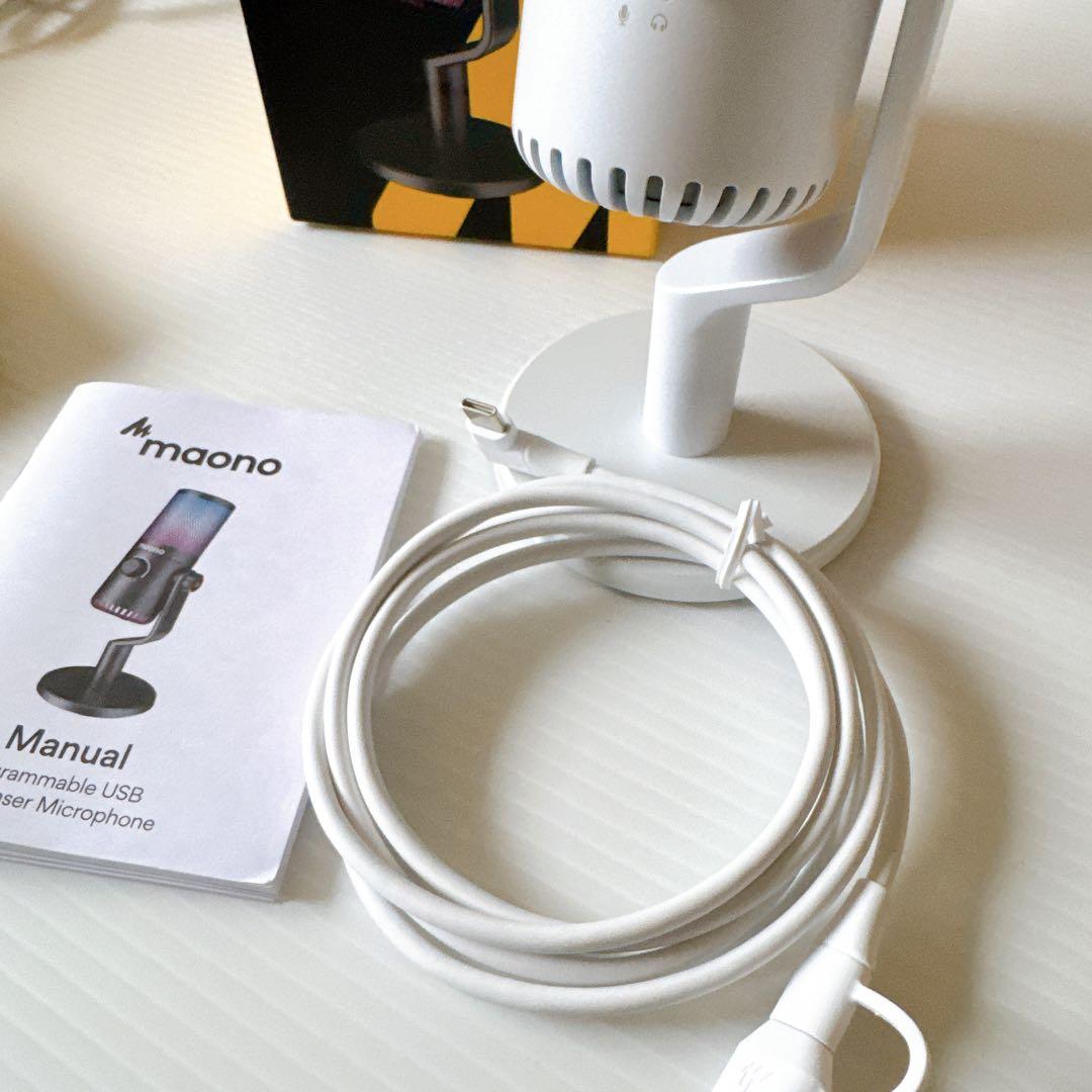 ✨新品　MAONO USB コンデンサーマイク ゲーミングマイク PC マイク