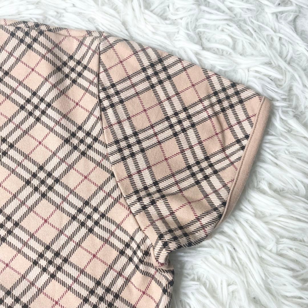 【極美品】BURBERRY LONDON 半袖Tシャツ ロゴプリント Lサイズ