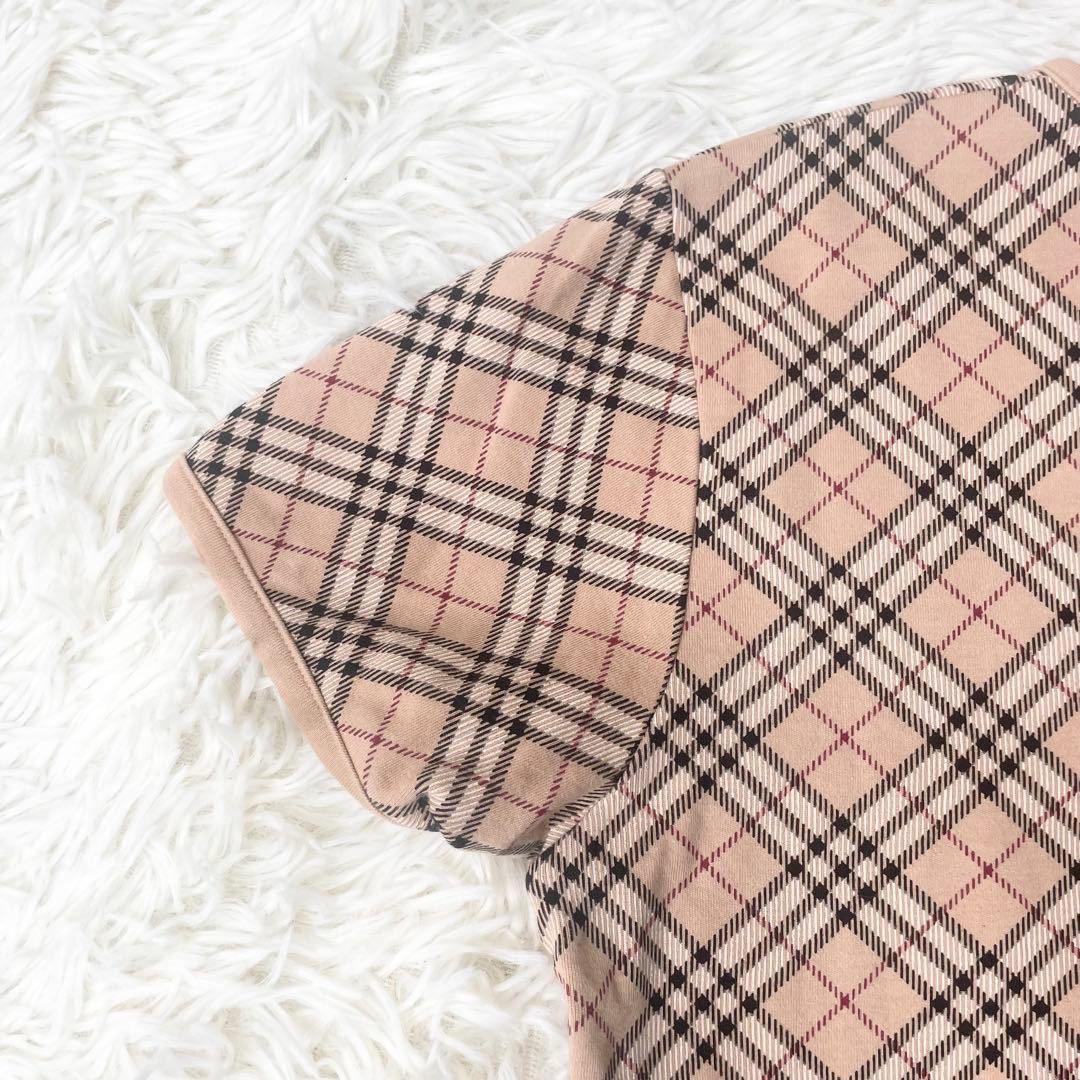 【極美品】BURBERRY LONDON 半袖Tシャツ ロゴプリント Lサイズ