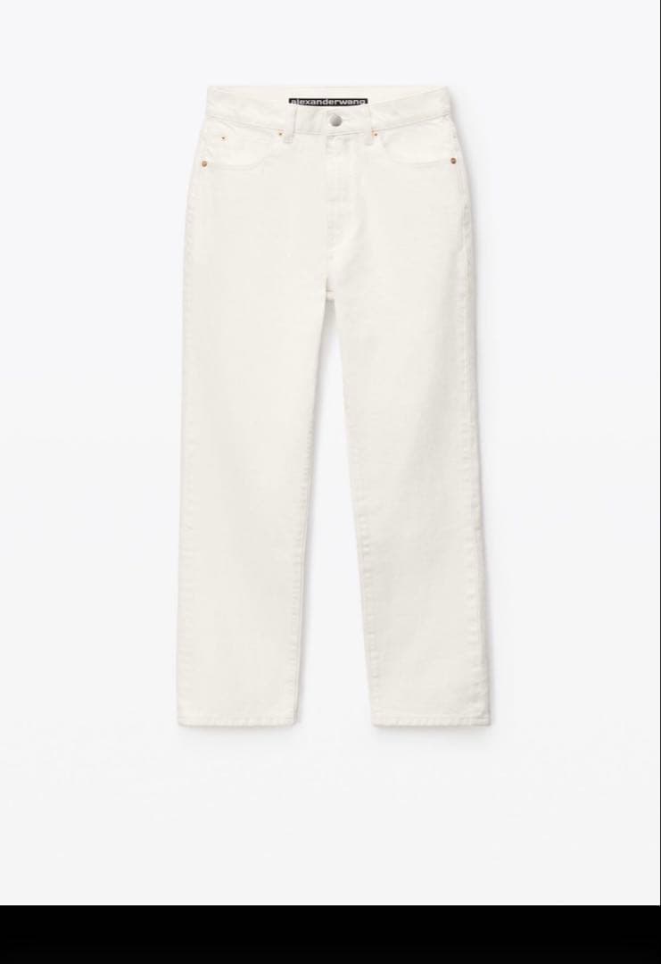 alexanderwang ホワイト デニム